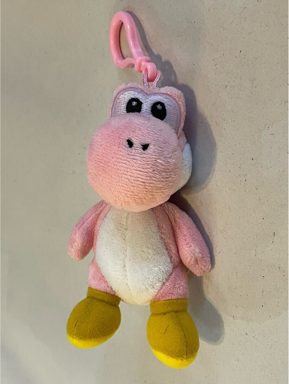 *PINK Yoshi Plush Keychain* Universal Orlando EPIC Universe Super Nintendo World